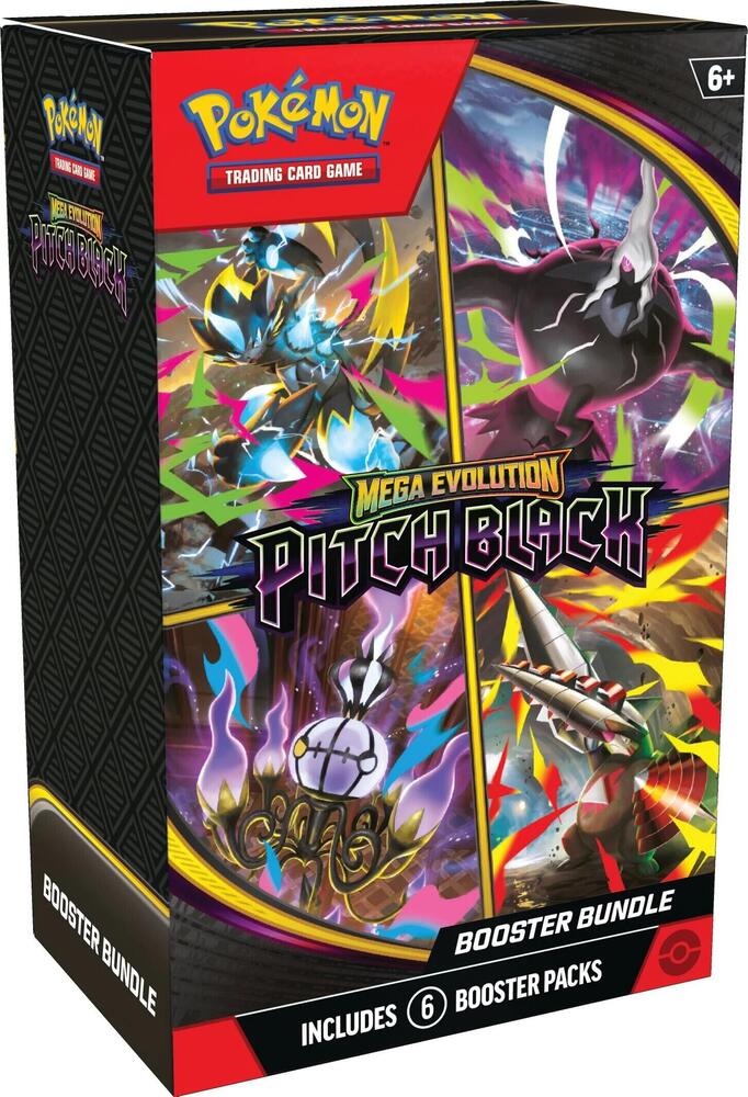 Pokémon TCG Pitch Black Booster Bundle 6 Boosters