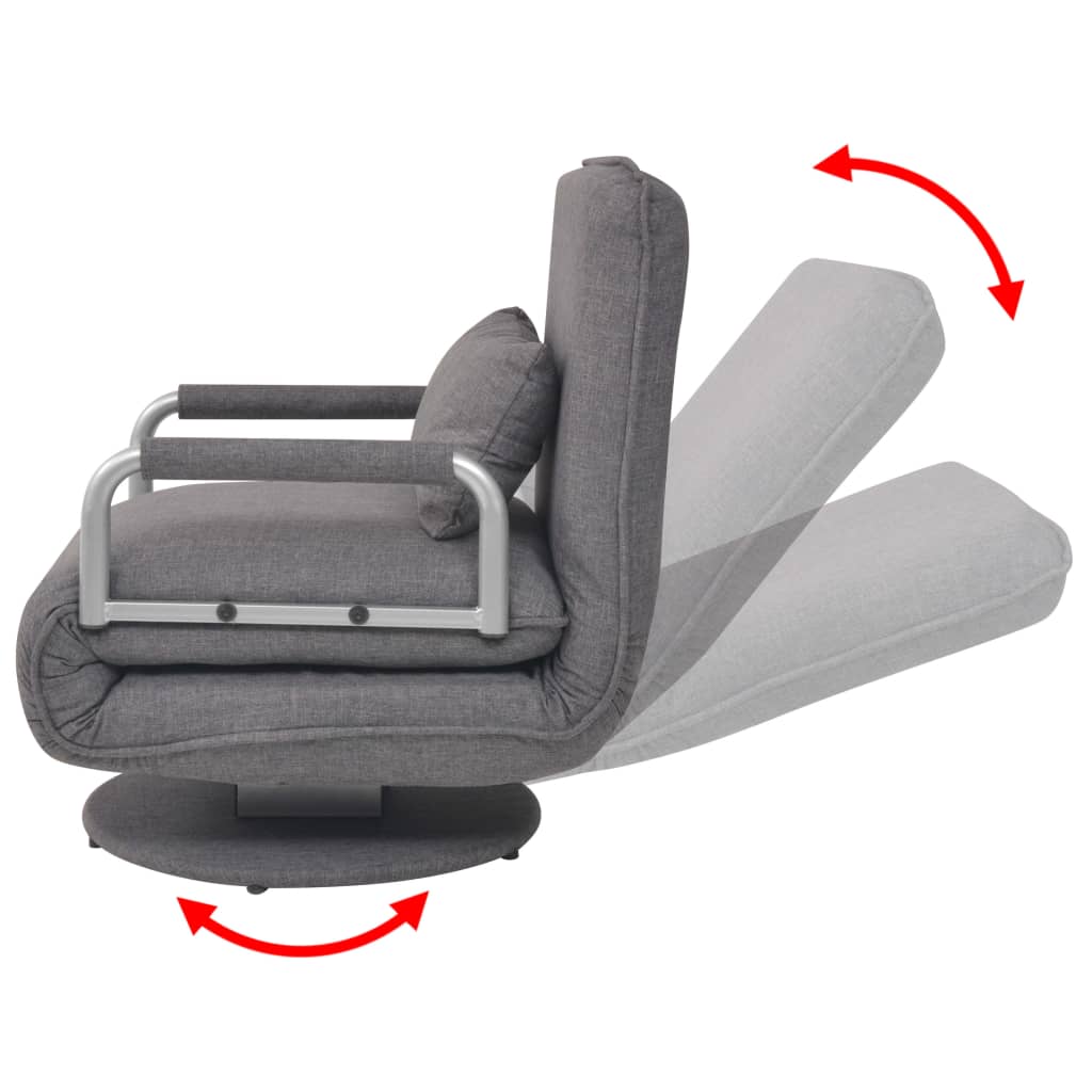 Fauteuil wies - slaapbank - donkergrijs
