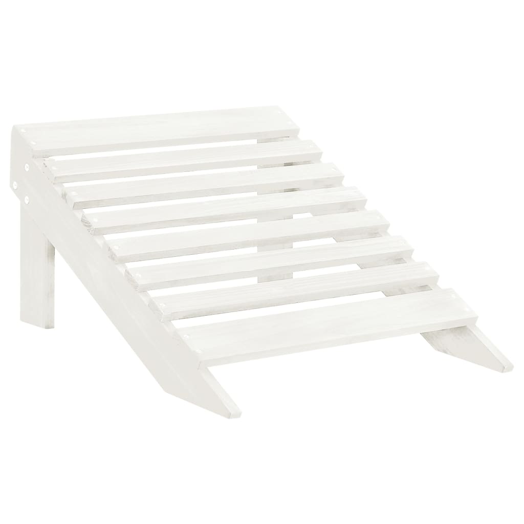 Tuinstoel Aaldert - met tafel - wit