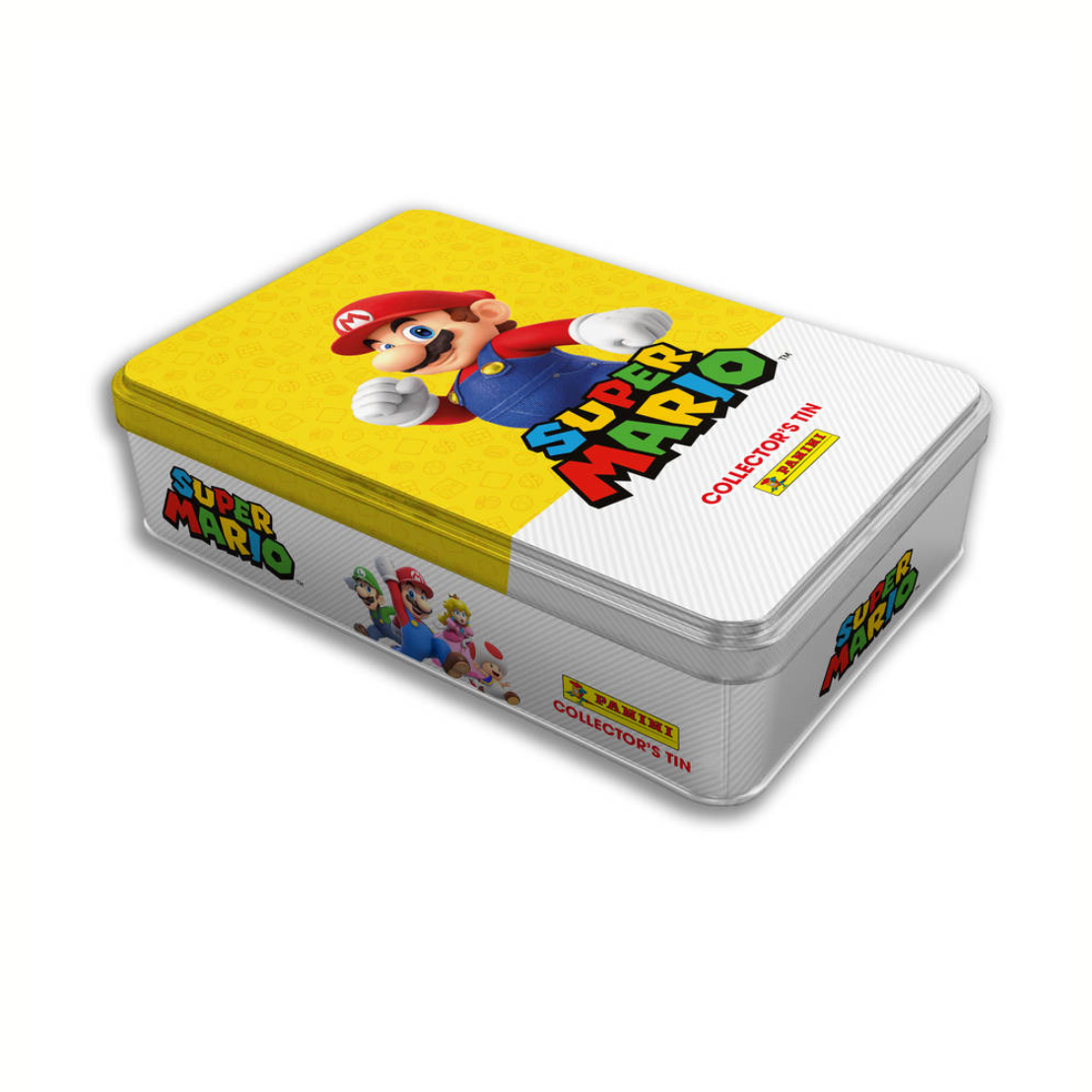 Super Mario Sticker Tin Box Trading Cards