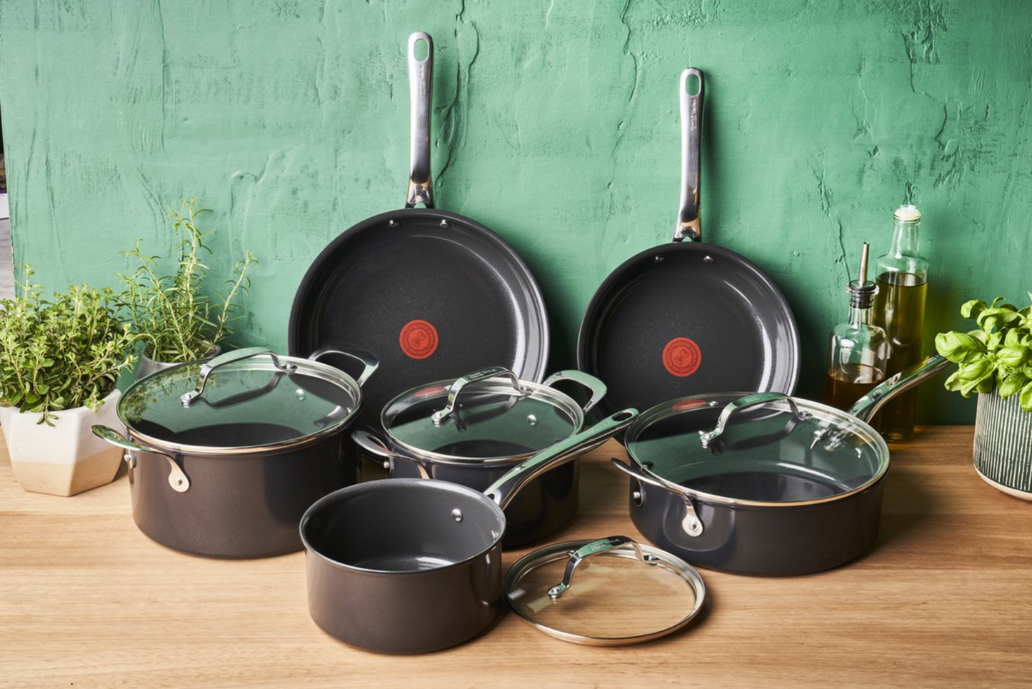 Jamie Oliver by Tefal - Hapjespan - Ø26 cm - Keramisch - Geschikt voor alle warmtebronnen