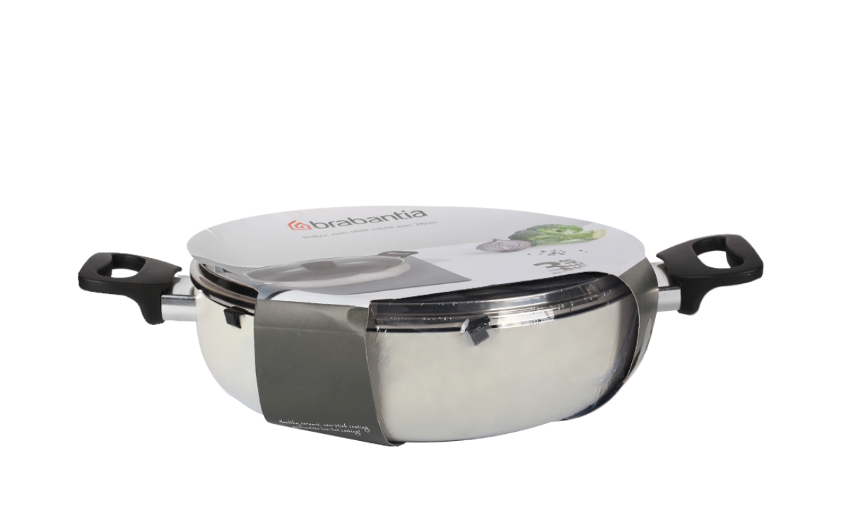 Brabantia Indu+ hapjespan 28cm | Retourdeal 40% korting