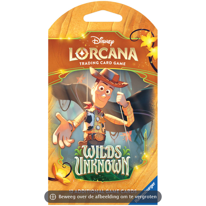 Disney Lorcana: Wilds Unknown – Sleeved Booster Pack | Set 12
