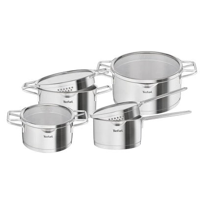 Tefal Nordica Pannenset 4 delig RVS