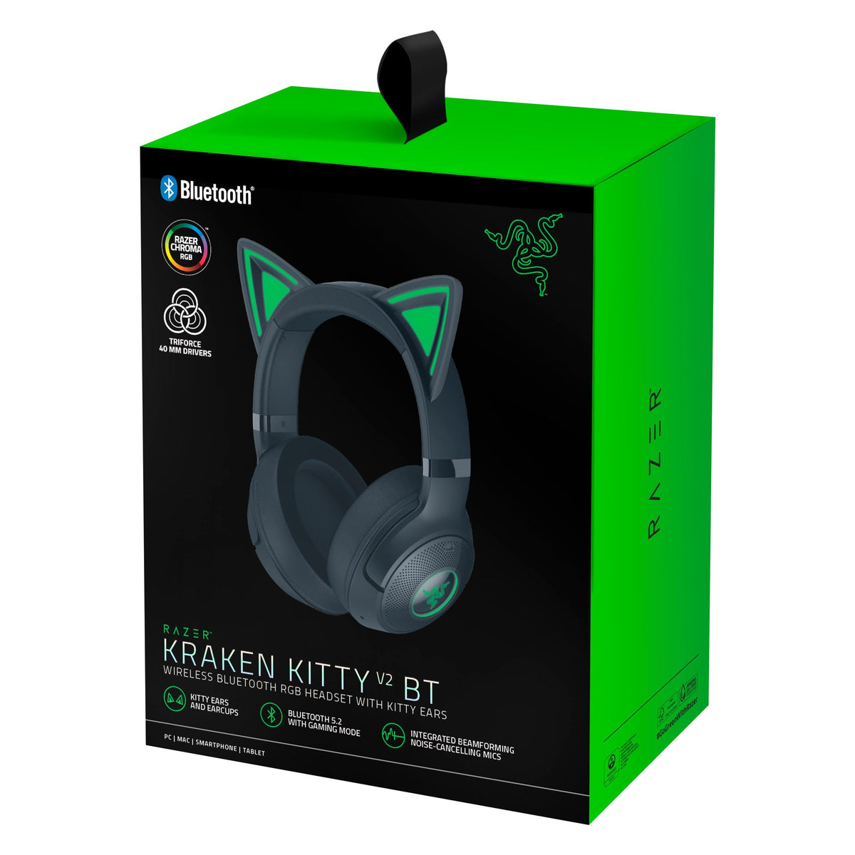 Razer Kraken Kitty V2 Draadloze Gaming Headset Zwart