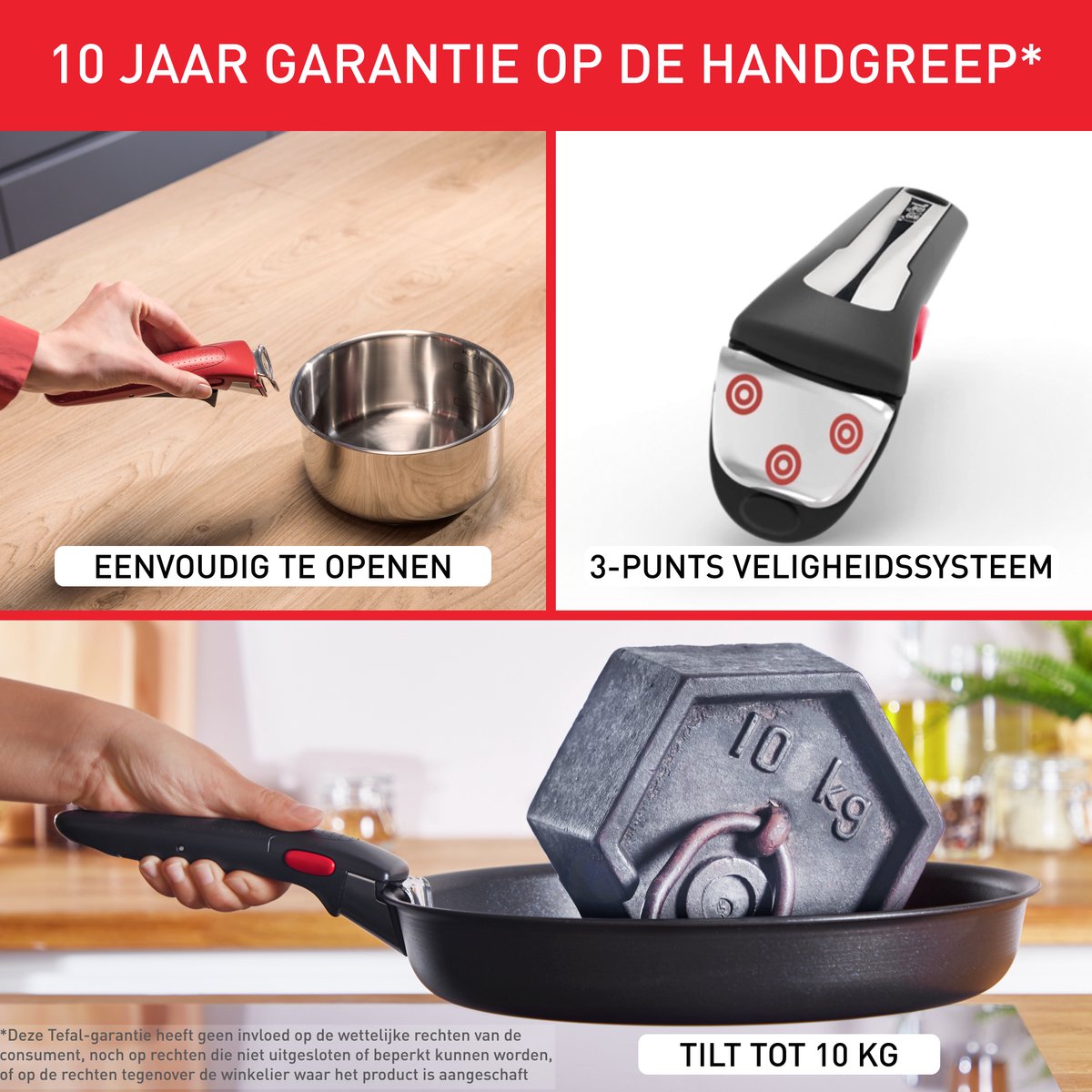 Tefal Ingenio Renew Pannenset 5 delig | Retourdeal 50%