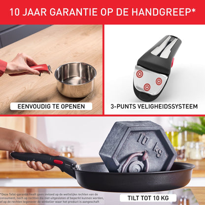 Tefal Ingenio Renew Pannenset 5 delig | Retourdeal 50%
