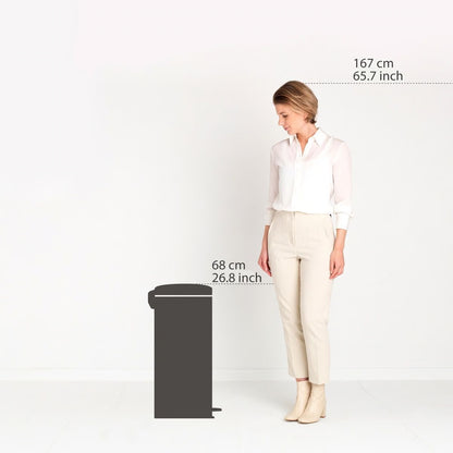 Brabantia NewIcon Prullenbak | Retourdeal 25%