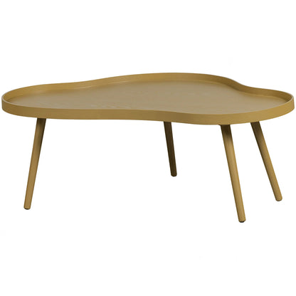 WOOOD Mae Bijzettafel Grenen MDF Alpaca 35x100x58 | Retourde