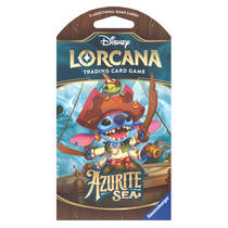Disney Lorcana Azurite Sea Sleeved Booster Set 6