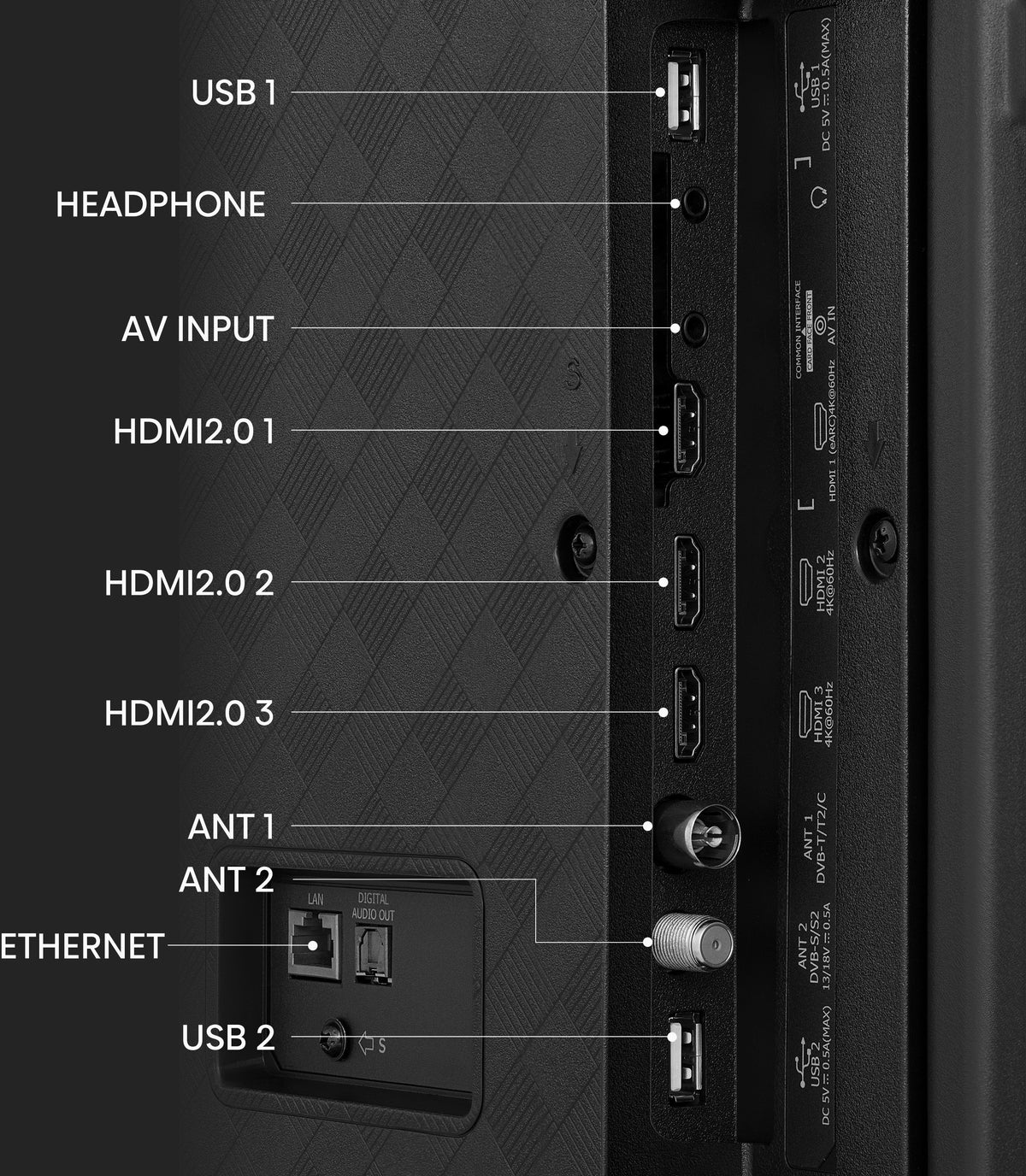 Hisense 65A6K 65 Inch 4K LED Smart TV