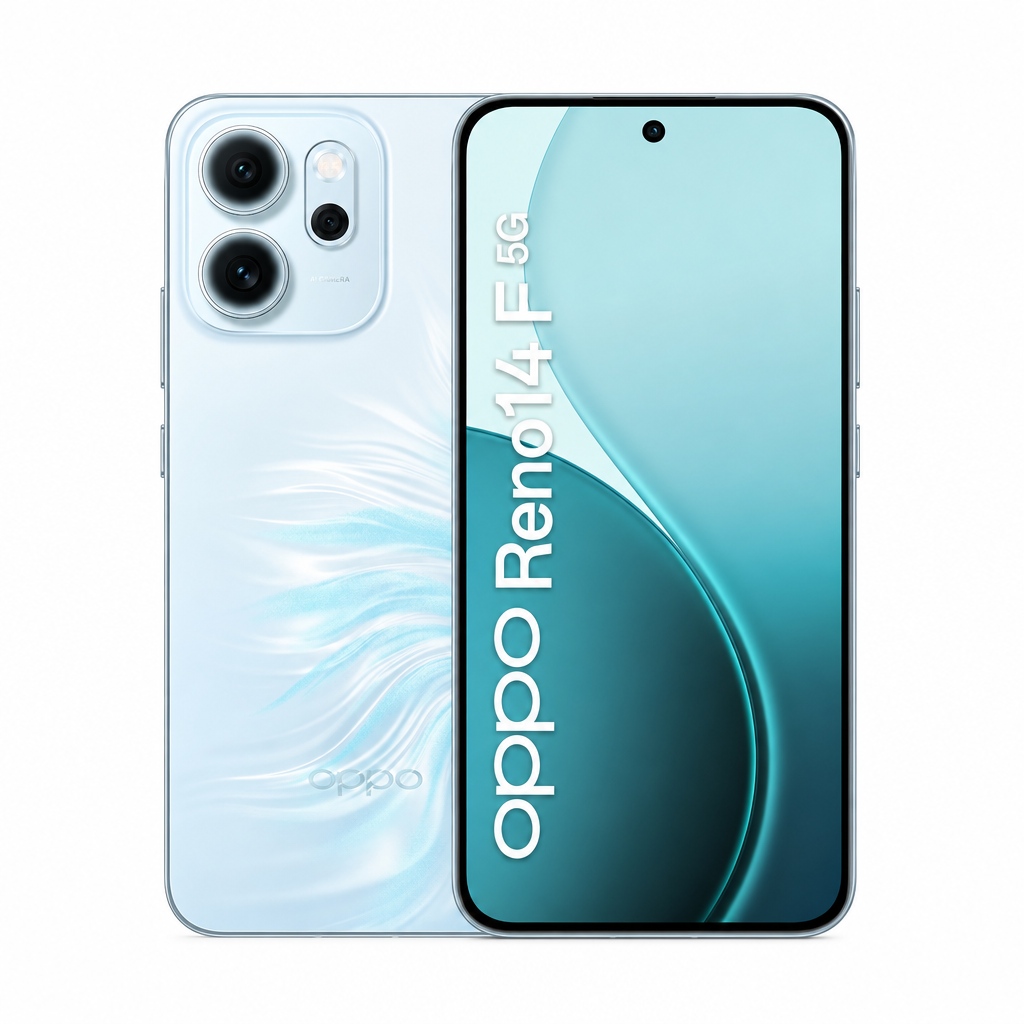 OPPO Reno14 F 5G 256GB Opal Blue | Retourdeal 30%
