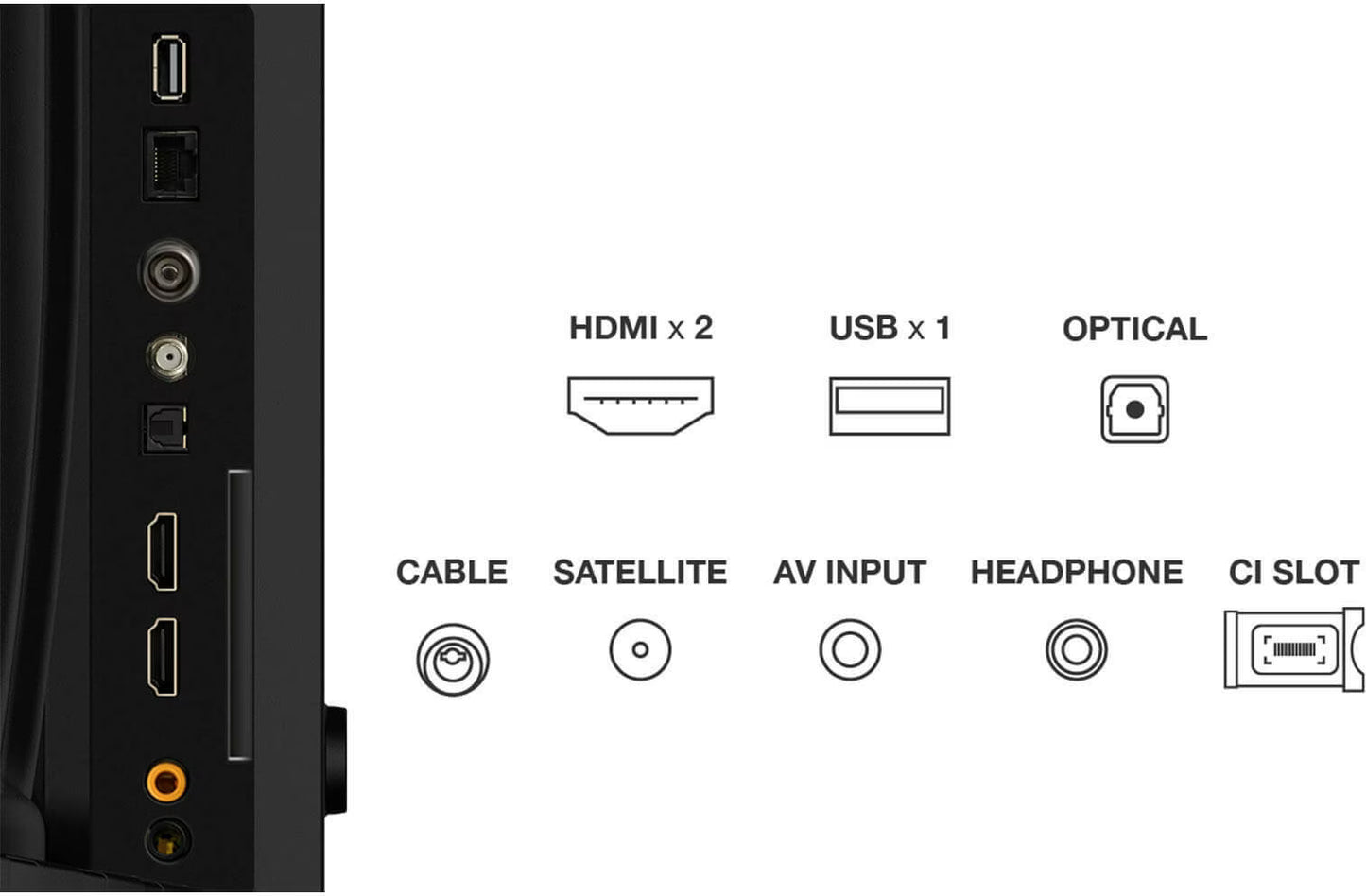 TCL 32V5C 32 inch Full HD QLED Smart TV | Retourdeal 25%