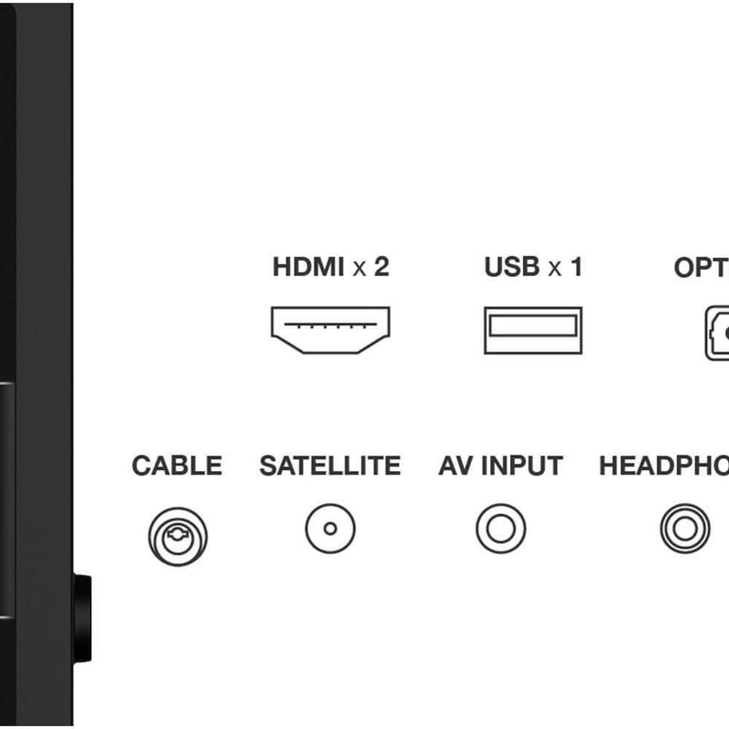 TCL 32V5C 32 inch Full HD QLED Smart TV | Retourdeal 25% – extra afbeelding