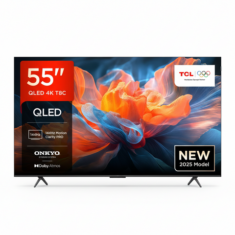 TCL 55T8C 55 Inch 4K QLED Google TV