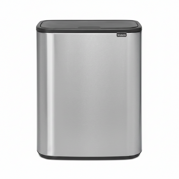Brabantia Bo Touch Bin 2x30L Matt Steel | Retourdeal 20%