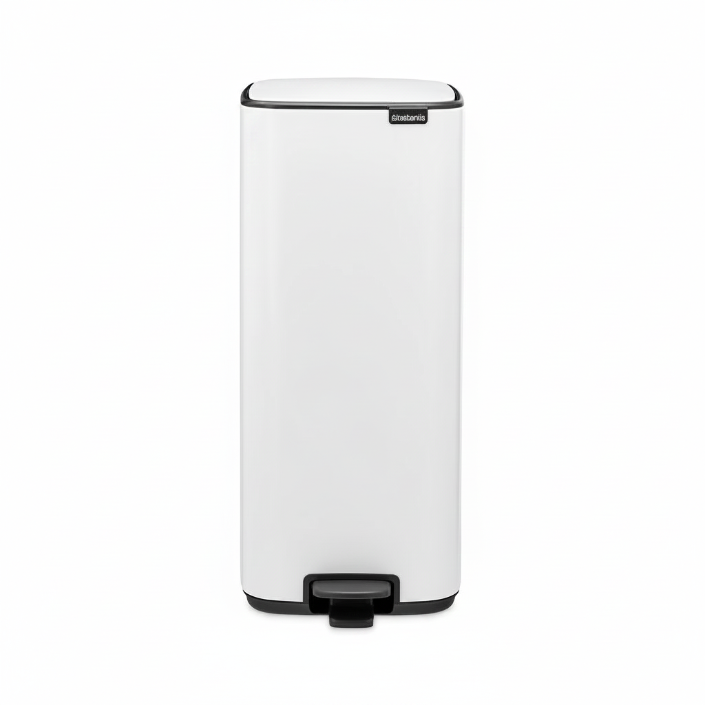 Brabantia Bo Pedaalemmer 30L White 