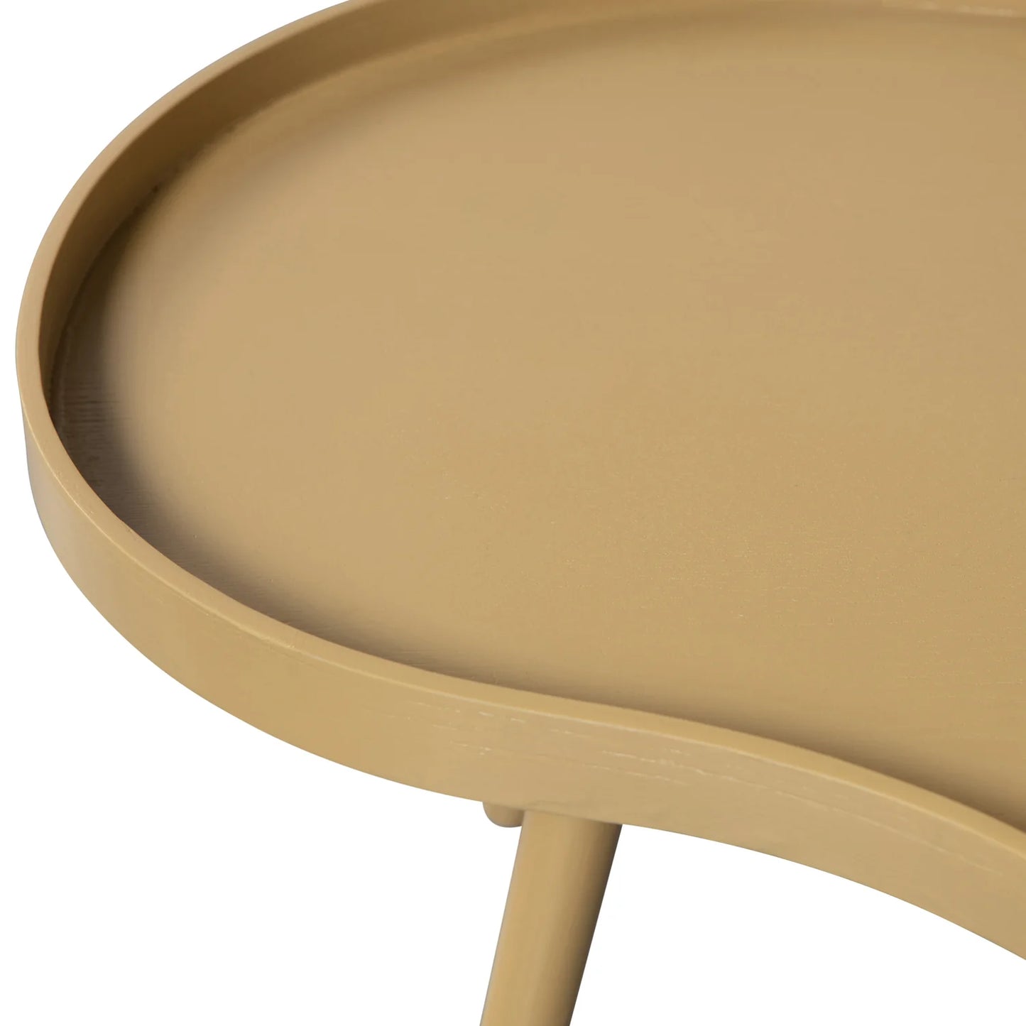 WOOOD Mae Bijzettafel Grenen MDF Alpaca 35x100x58 | Retourde
