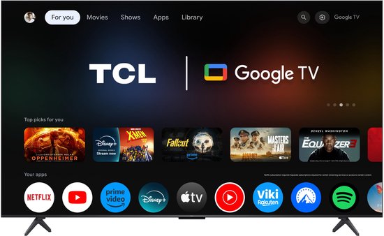 TCL 55Q6C 55 Inch 4K QD Mini LED Google TV