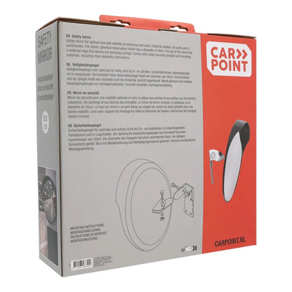 Carpoint Veiligheidsspiegel Rond 30cm | Retourdeal 50%