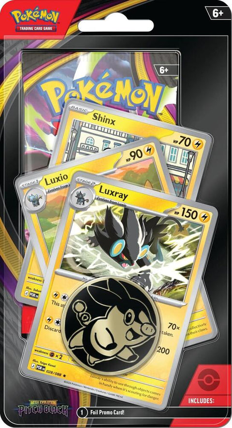 Pokémon TCG Pitch Black Premium Checklane Blister Luxray