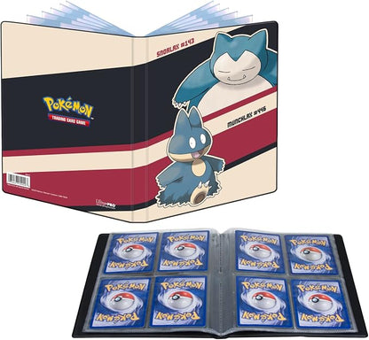 Ultra Pro Pokémon Portfolio 4 Pocket Snorlax en Munchlax