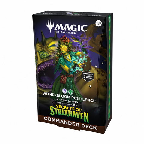 MTG Secrets of Strixhaven Commander Deck Witherbloom