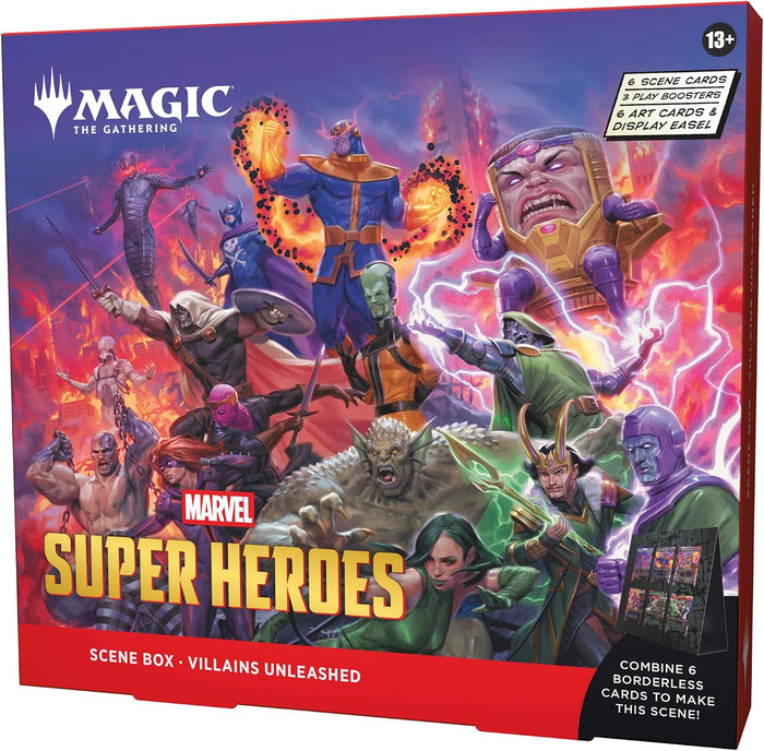 MTG Marvel Super Heroes Scene Box Villains Unleashed