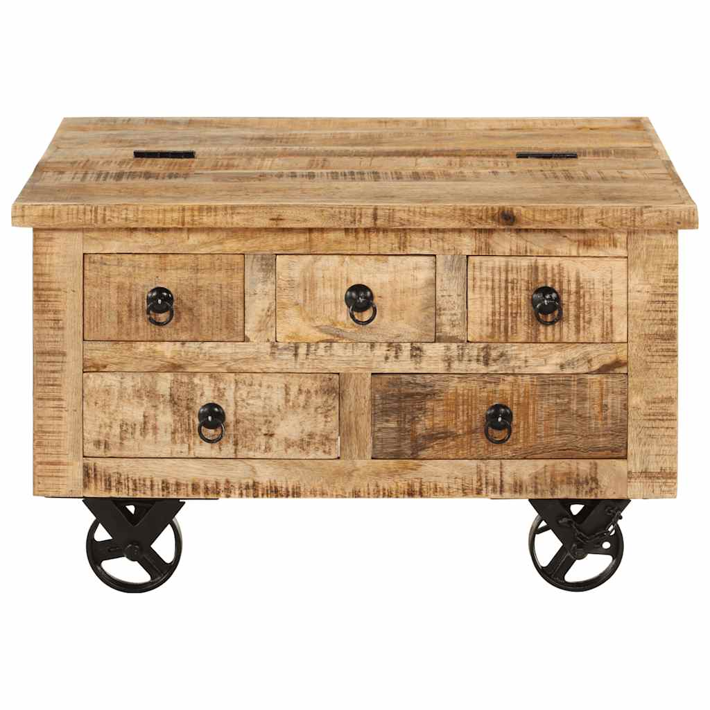 Salontafel Tobias - ruw mangohout