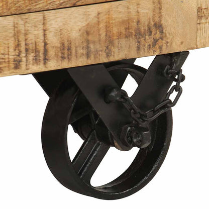 Salontafel Tobias - ruw mangohout