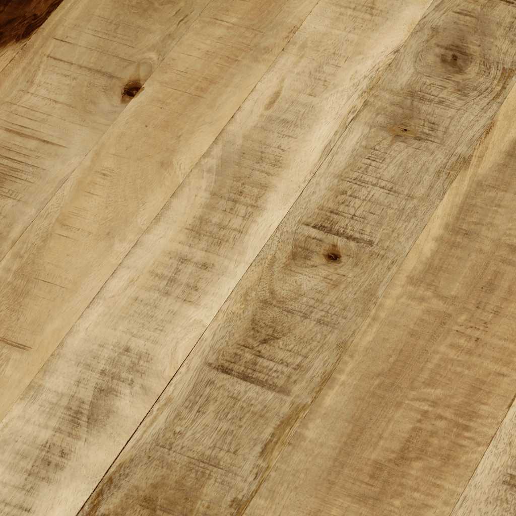 Salontafel Yorick - 65x32 cm - massief ruw mangohout