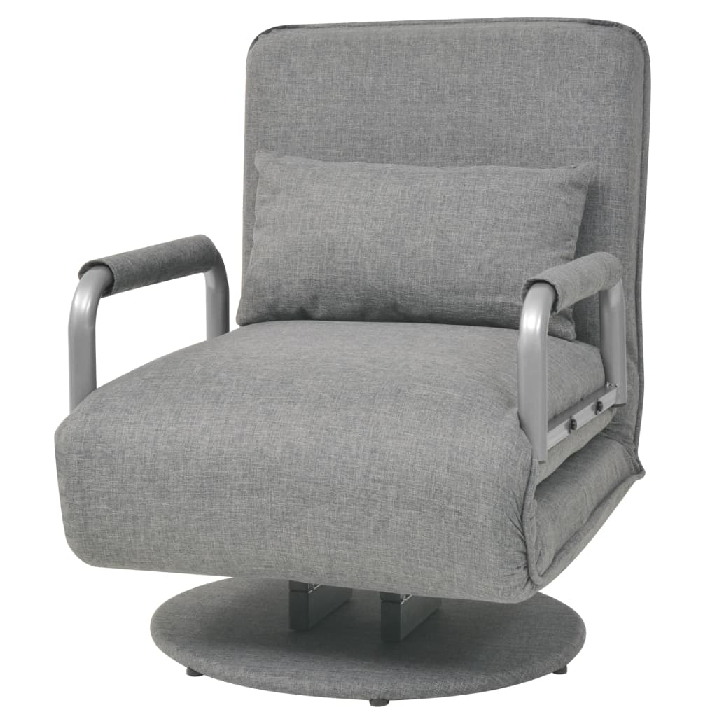 Fauteuil wies - slaapbank - lichtgrijs