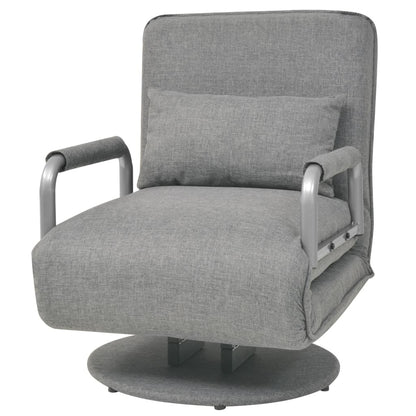 Fauteuil wies - slaapbank - lichtgrijs