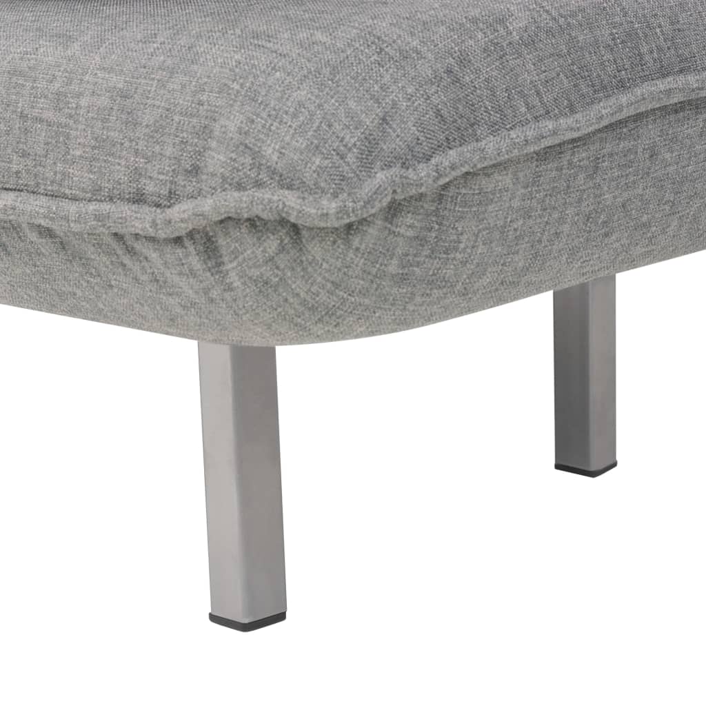 Fauteuil wies - slaapbank - lichtgrijs