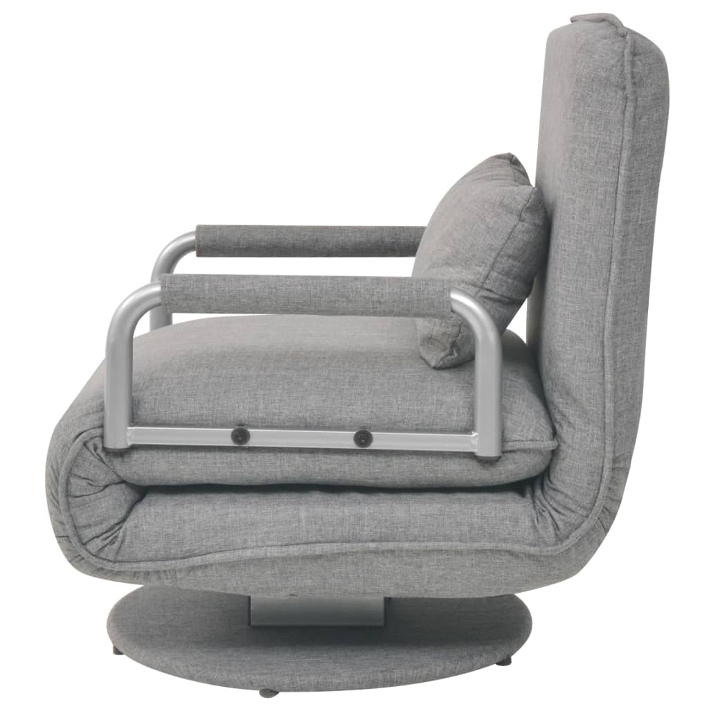 Fauteuil wies - slaapbank - lichtgrijs