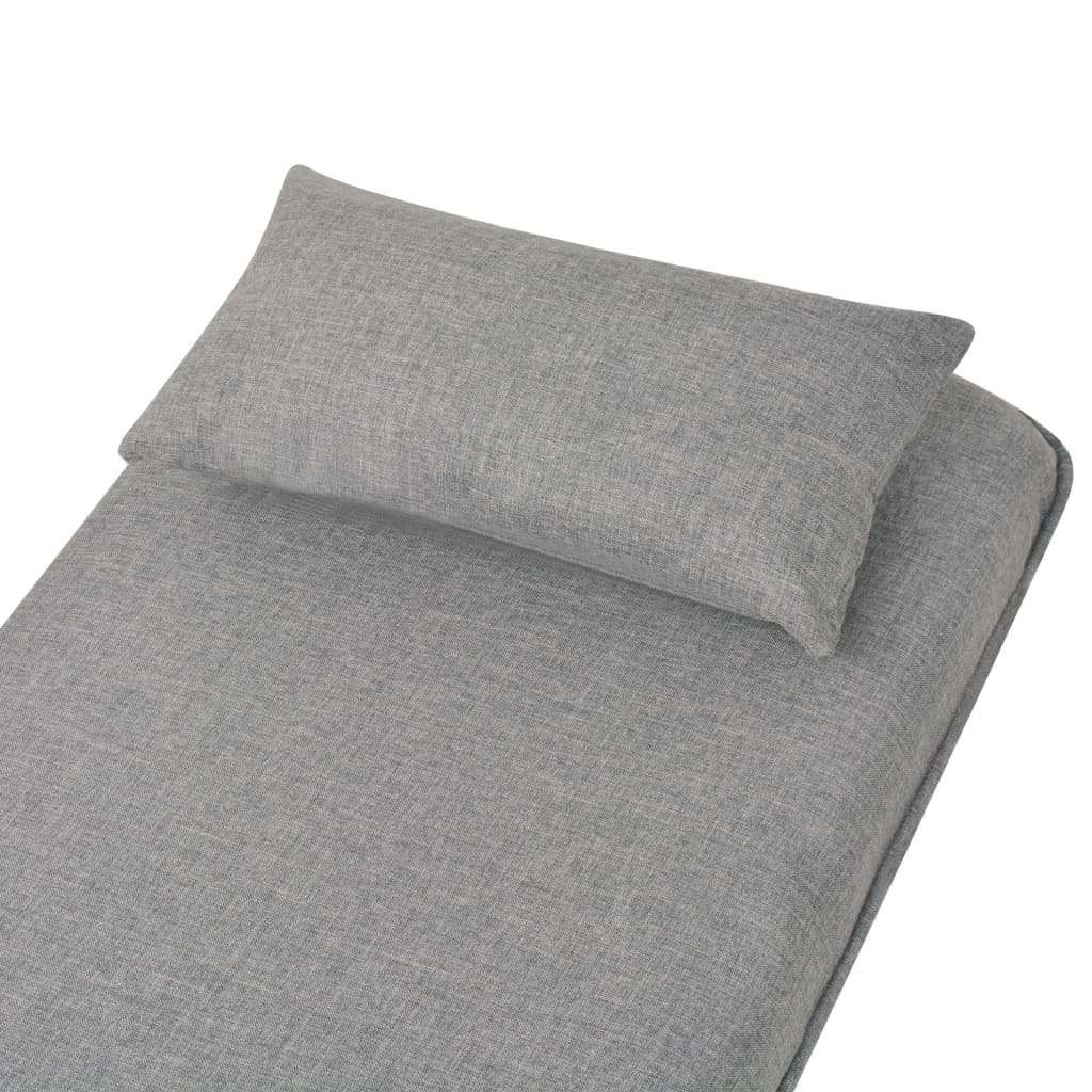 Fauteuil wies - slaapbank - lichtgrijs