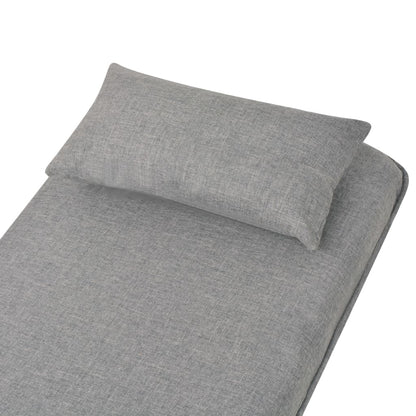 Fauteuil wies - slaapbank - lichtgrijs