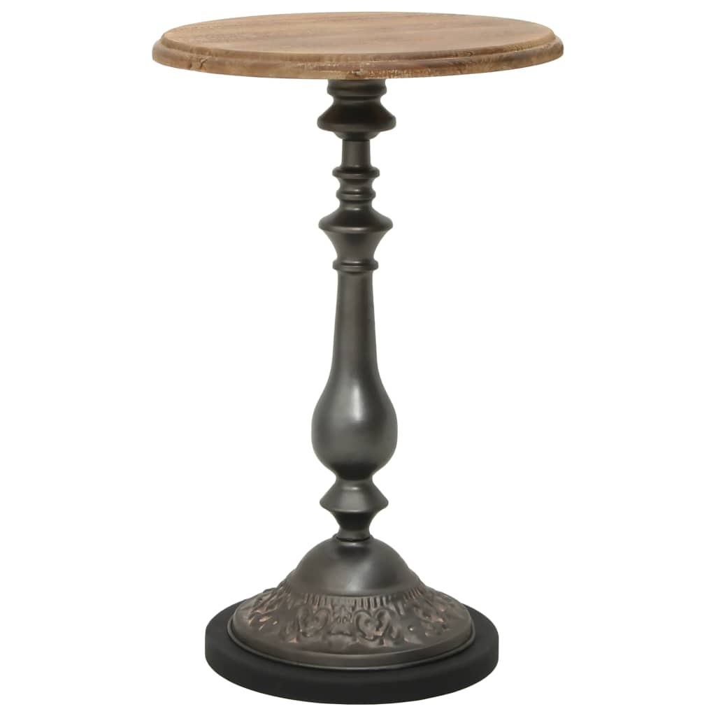 Bijzettafel Levi - massief vurenhout bruin