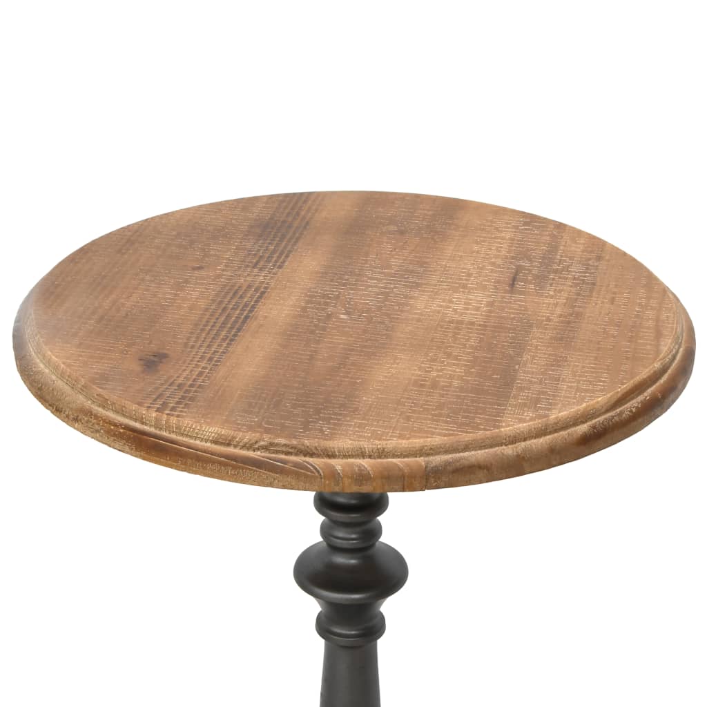 Bijzettafel Levi - massief vurenhout bruin