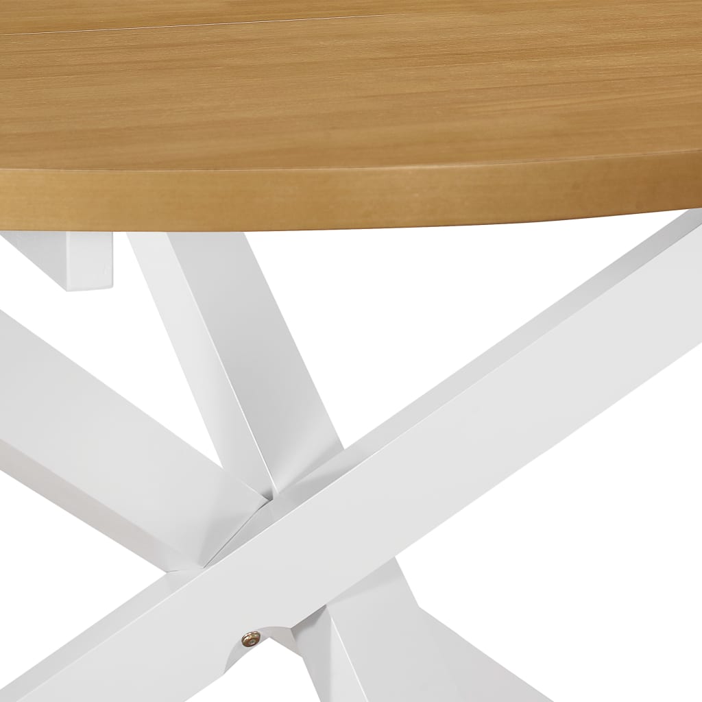 Eettafel Teun - massief rubberwood