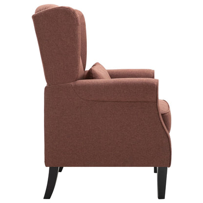 Fauteuil Roza  - met kussen - bruin