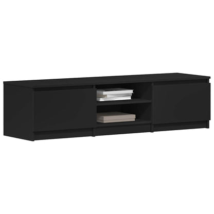 Tv-meubel Kyan - 140x40x35,5 cm - zwart