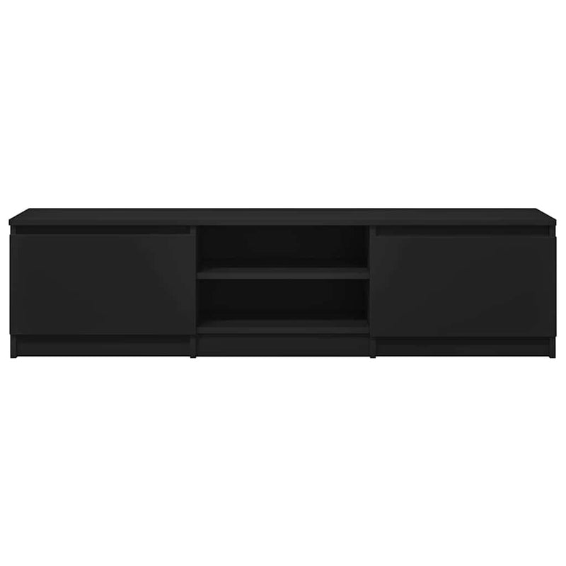 Tv-meubel Kyan - 140x40x35,5 cm - zwart