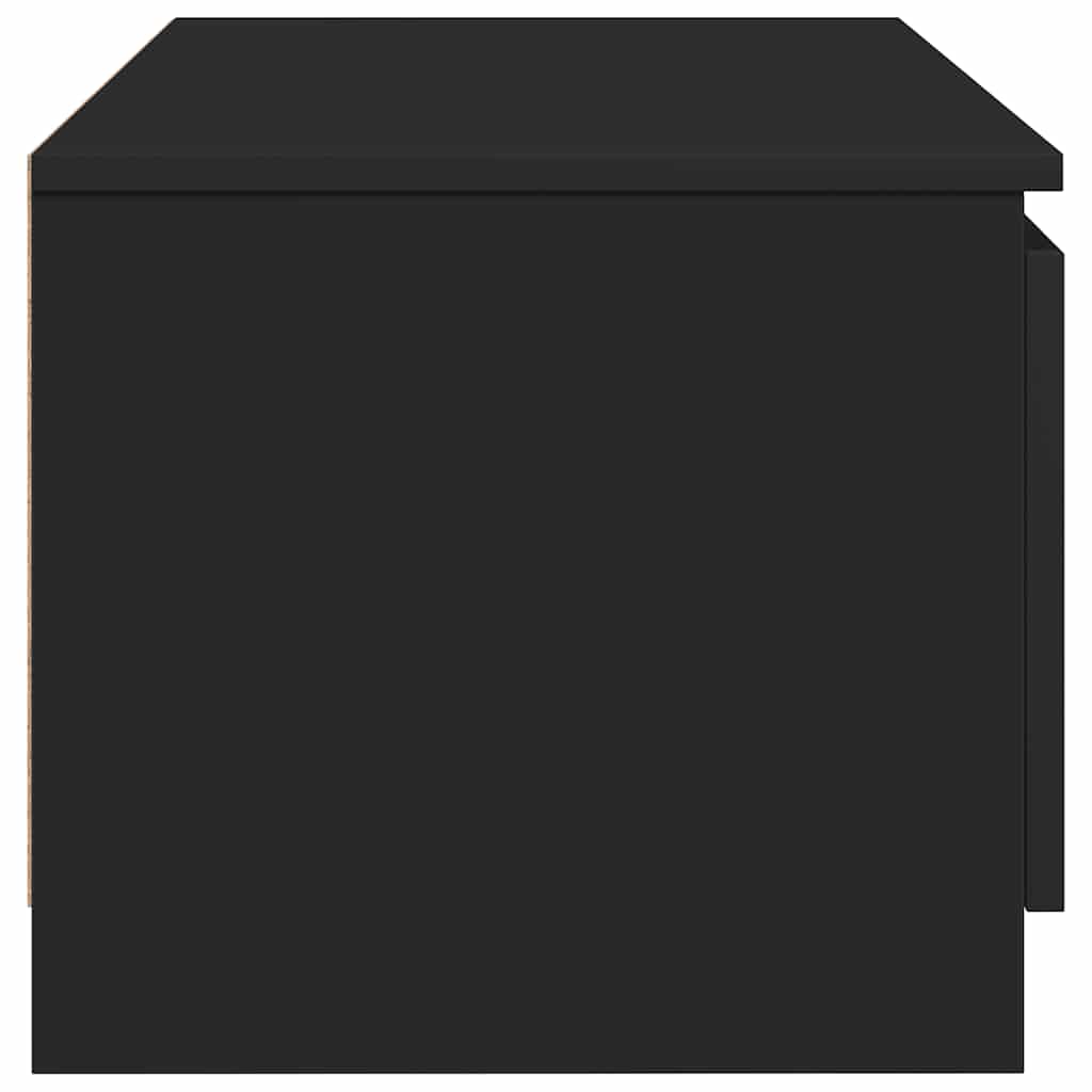 Tv-meubel Kyan - 140x40x35,5 cm - zwart