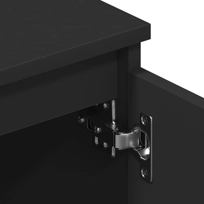 Tv-meubel Kyan - 140x40x35,5 cm - zwart