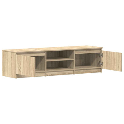 Tv-meubel Kyan - 140x40x35,5 cm - sonoma eiken