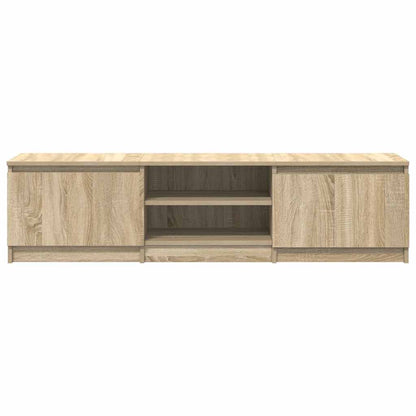 Tv-meubel Kyan - 140x40x35,5 cm - sonoma eiken