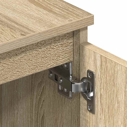 Tv-meubel Kyan - 140x40x35,5 cm - sonoma eiken