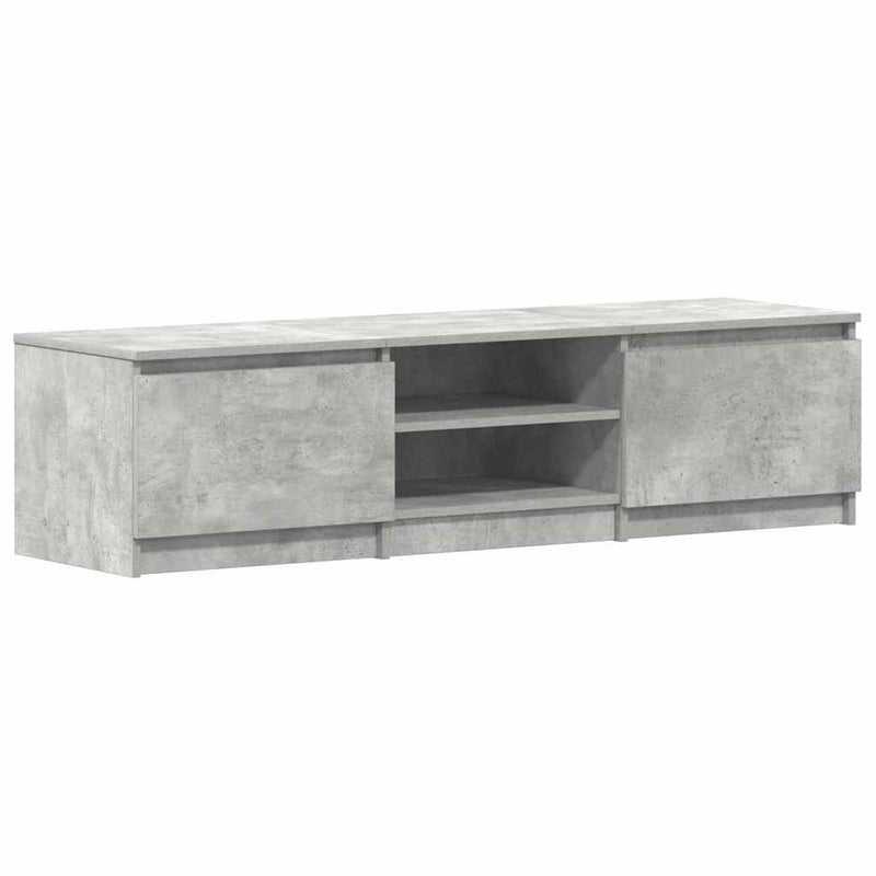 Tv-meubel Kyan - 140x40x35,5 cm - betongrijs – extra afbeelding