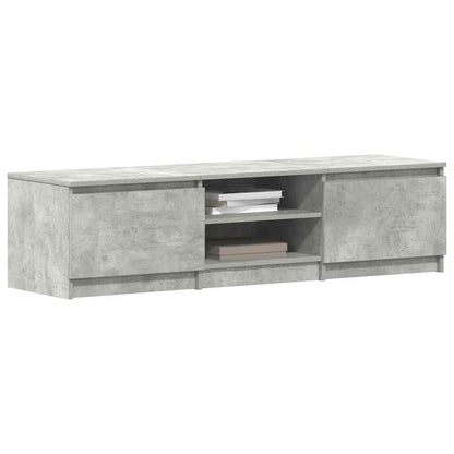 Tv-meubel Kyan - 140x40x35,5 cm - betongrijs